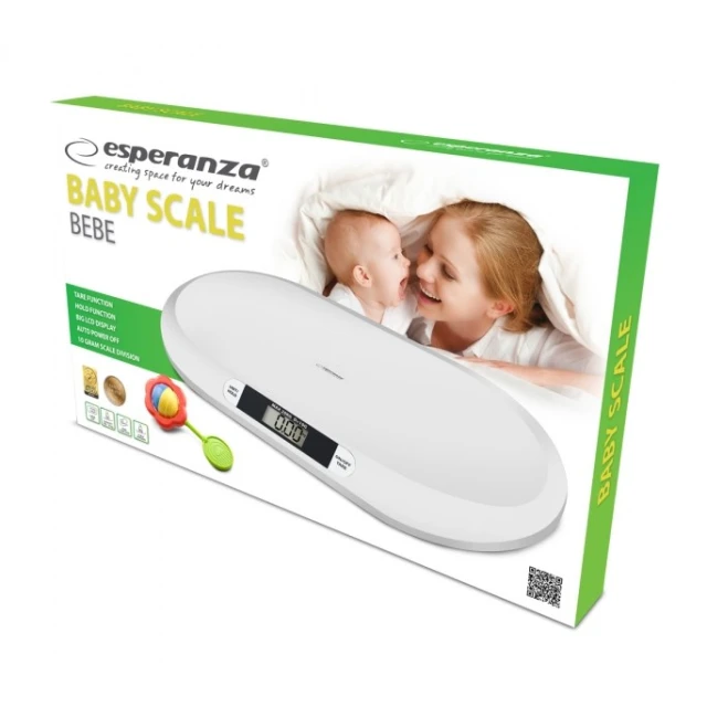 Весы для младенцев Esperanza Bebe EBS019 White (5901299954935)