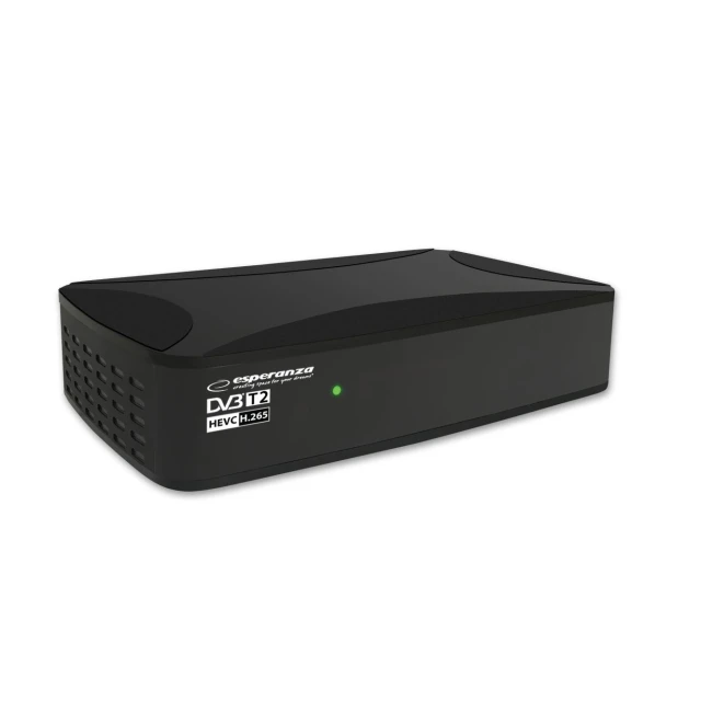 Цифровой тюнер Esperanza DVB-T2 H.265/HEVC EV108R (5901299958117)