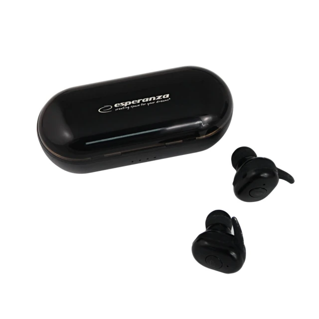 Навушники Esperanza Cardera EH225K бездротові TWS Black (5901299958261)