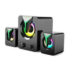 Акустична система Esperanza Soprano 2.1 USB LED Rainbow (5901299958575)