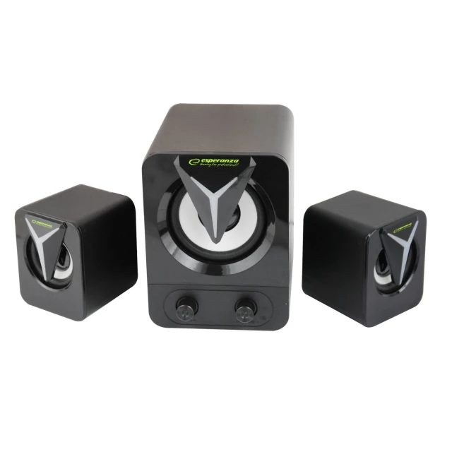 Акустична система Esperanza Soprano 2.1 USB LED Rainbow (5901299958575)