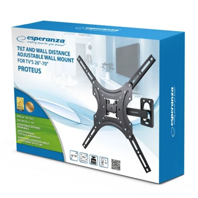 Кронштейн для телевизора Esperanza Proteus ERW015 26–70