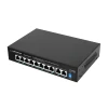 Комутатор Esperanza Spotter ENS106 10-портовий PoE 10/100M 96 Вт (5901299960394)