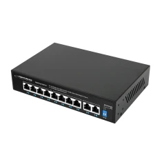 Комутатор Esperanza Spotter ENS106 10-портовий PoE 10/100M 96 Вт (5901299960394)