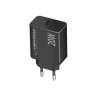 Мережевий зарядний пристрій Esperanza EZC104K 20 Вт USB-C PD Black (5901299960547)