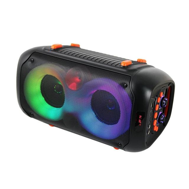 Портативна колонка Esperanza Singer EP156 з караоке Bluetooth FM LED RGB (5901299961193)