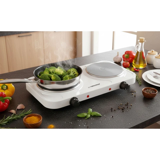 Електроплитка Esperanza Cotopaxi EKH010W White (5901299963821)