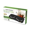 Електроплитка Esperanza Yellowstone EKH014K 1500 Вт + 1000 Вт Black (5901299964637)