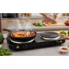 Електроплитка Esperanza Yellowstone EKH014K 1500 Вт + 1000 Вт Black (5901299964637)