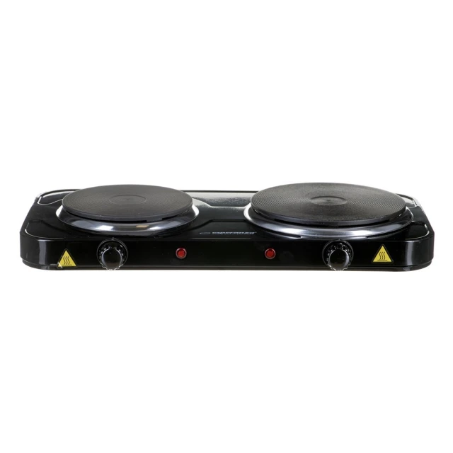 Електроплитка Esperanza Yellowstone EKH014K 1500 Вт + 1000 Вт Black (5901299964637)