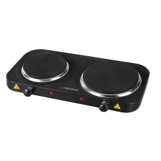 Електроплитка Esperanza Yellowstone EKH014K 1500 Вт + 1000 Вт Black (5901299964637)