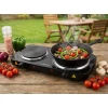 Електроплитка Esperanza Yellowstone EKH014K 1500 Вт + 1000 Вт Black (5901299964637)