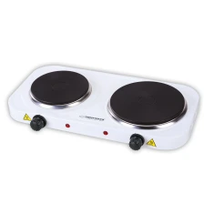 Електроплитка Esperanza Yellowstone 1500W + 1000W EKH014W White (5901299964699)