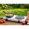 Електроплитка Esperanza Yellowstone 1500W + 1000W EKH014W White (5901299964699)
