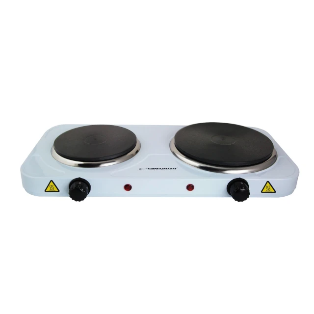 Електроплитка Esperanza Yellowstone 1500W + 1000W EKH014W White (5901299964699)