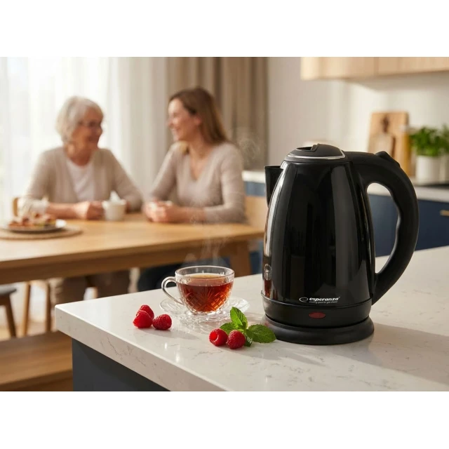 Електрочайник Esperanza Victoria EKK113 1,8 л Black (5901299966419)