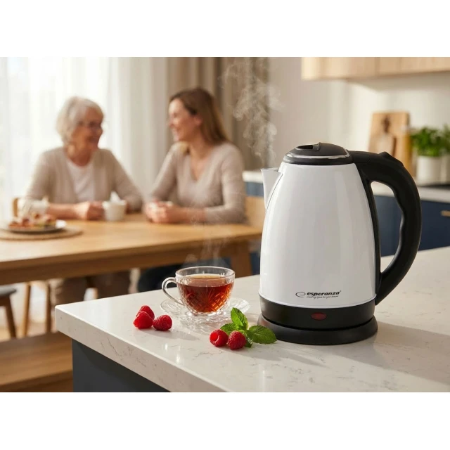 Електрочайник Esperanza Victoria EKK113W 1,8 л White (5901299966433)
