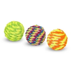 Іграшка для котів Yarro Кулька кольорова плюшева 4,5 см 15 шт (5901436101833)