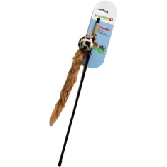 Игрушка для кошек Yarro удочка с мячиком и мехом 40/40/20 см (5901436102229)