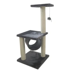 Кігтеточка Yarro Rocky 40x40x86 см валик Ø 7 см (5901436111696)