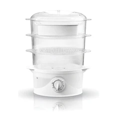 Пароварка Adler 800 Вт 3 коші White (5901436590316)