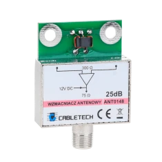 Підсилювач антенний екранований 25dB Cabletech (ANT0148)