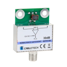 Підсилювач антенний екранований 30dB Cabletech (ANT0149)