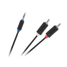 Кабель Cabletech Jack 3.5-2RCA 3м Standard (KPO3952-3)