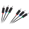 Кабель 3RCA-3RCA Component 1.8м Cabletech Standard (KPO3955-1.8)