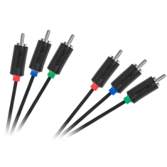 Кабель 3RCA-3RCA Component 1.8м Cabletech Standard (KPO3955-1.8)
