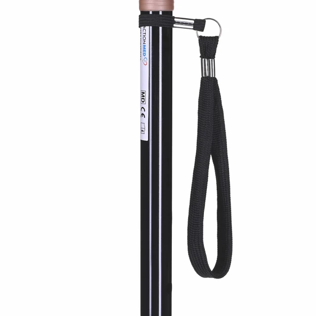 Трость для ходьбы регулируемая ActionMed Black (5901443001645)