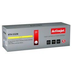 Тонер-картридж ActiveJet ATH-532N для HP 304A CC532A Canon CRG-718Y Yellow 2900 стор. (5901443011149)