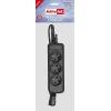 Подовжувач ActiveJet 3 розетки 10 А 1,5 м Black (5901443018506)