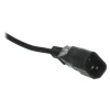 Подовжувач ActiveJet 3 розетки 10 А 1,5 м Black (5901443018506)