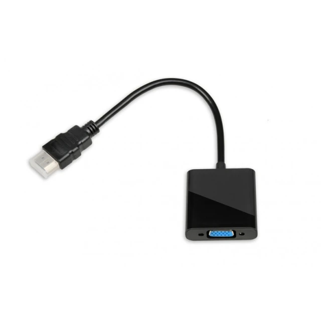 Перехідник iBOX HDMI to VGA 1 м Black (5901443053712)