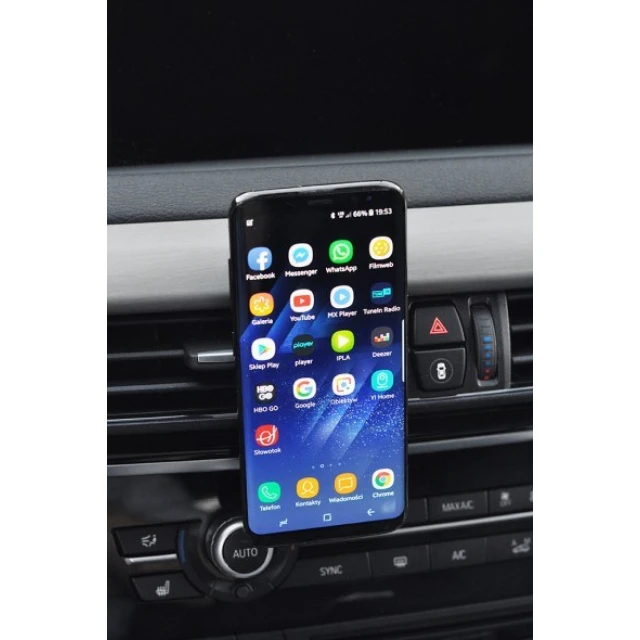 Тримач еластичний для телефона iBOX ICH8 Black (5901443055549)