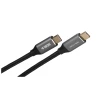 Кабель iBOX USB Type-C to USB Type-C 1 м Black (5901443055761)