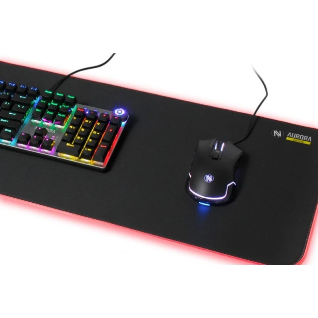 Коврик для мыши iBOX Aurora Gaming MPG5 80x30 см с подсветкой (5901443056164)