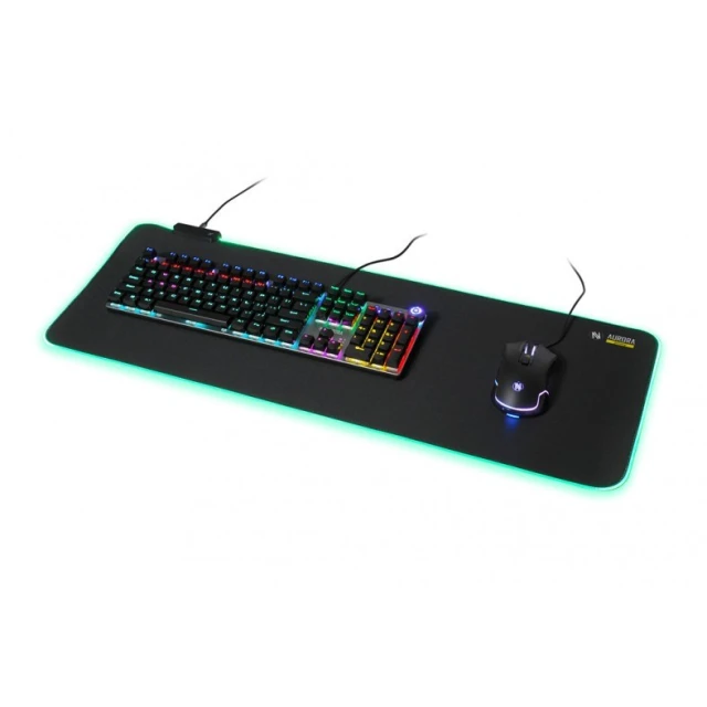 Коврик для мыши iBOX Aurora Gaming MPG5 80x30 см с подсветкой (5901443056164)