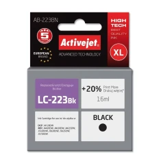 Картридж ActiveJet AB-223BN для Brother LC223BK Black 16 мл (5901443098591)