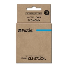 Картридж Actis KC-571C для Canon CLI-571C Cyan 12 мл (5901443103226)