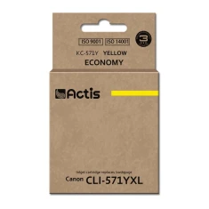 Картридж Actis KC-571Y для Canon CLI-571Y Yellow 12 мл (5901443103240)