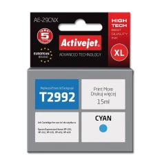 Картридж ActiveJet AE-29CNX для Epson 29XL T2992 Cyan 15 мл (5901443106685)
