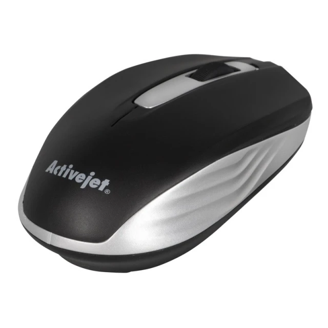 Миша ActiveJet AMY-313 бездротова USB 1200 DPI Black (5901443107057)