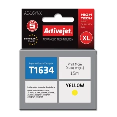 Картридж ActiveJet AE-16YNX для Epson 16XL T1634 Yellow 15 мл (5901443108900)