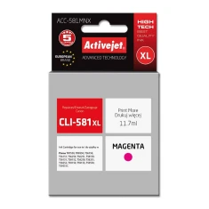 Картридж ActiveJet ACC-581MNX для Canon CLI-581XLM Magenta 11,70 мл (5901443110583)