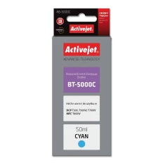 Чорнило ActiveJet AB-5000C для Brother BT-5000C Cyan 50 мл 5000 стор. (5901443110620)