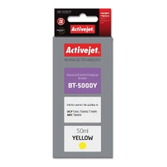 Чорнило ActiveJet AB-5000Y для Brother BT-5000Y Yellow 50 мл 5000 стор. (5901443110644)