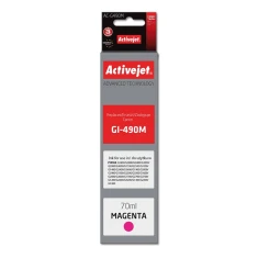 Картридж ActiveJet AC-G490M для Canon GI-490M Magenta 70 мл 7000 стор. (5901443110712)