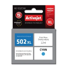 Картридж ActiveJet AE-502CNX для Epson 502XL W24010 Cyan 12 мл (5901443111429)